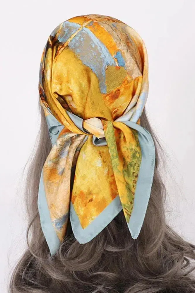 Zarivette – Scenic print – Headscarf