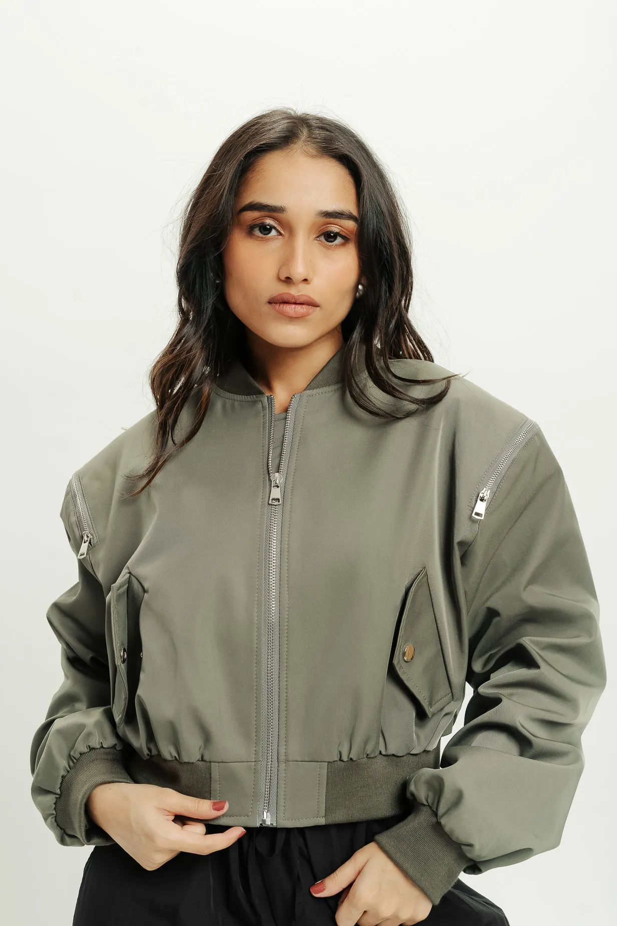 Zip With Me Bomber Jacket